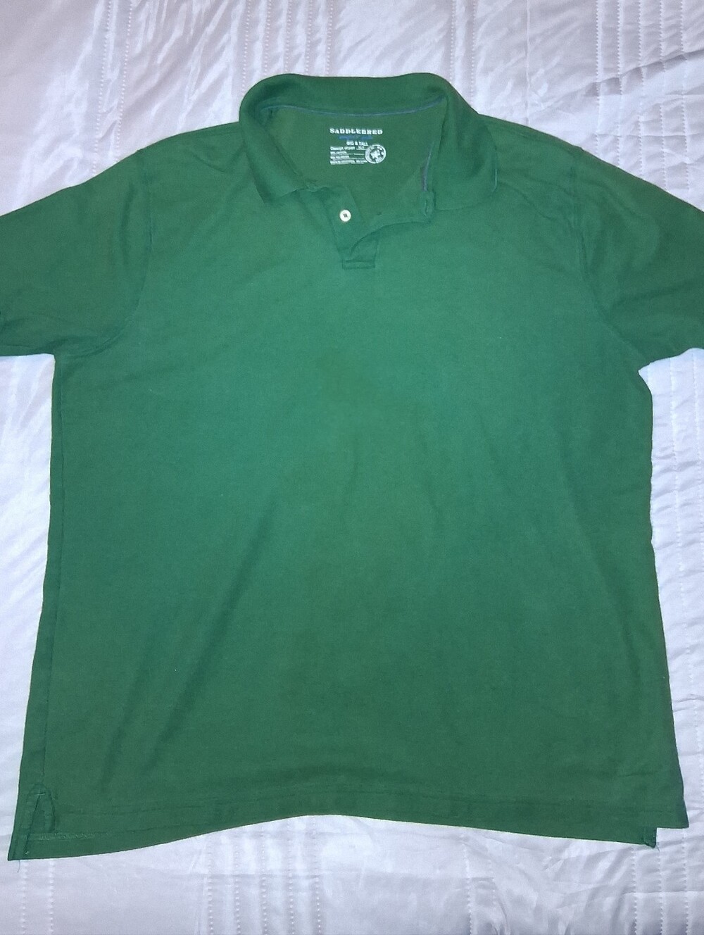 Saddlebred Green Big & Tall Men’s Golf Polo Sz XLT